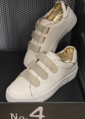 Baskets  scratchs Gold
