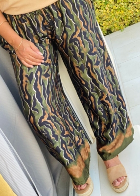 Pantalon Jungle soyeux