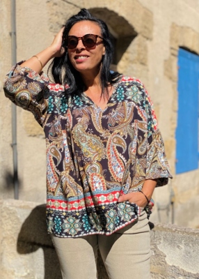 Blouse Giny grande taille 