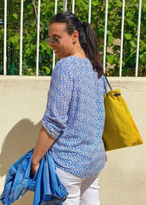 Blouse imprimée Laura