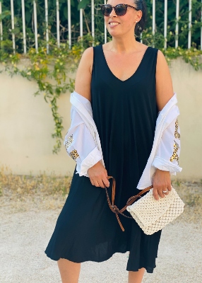 Robe Blondie sans manche