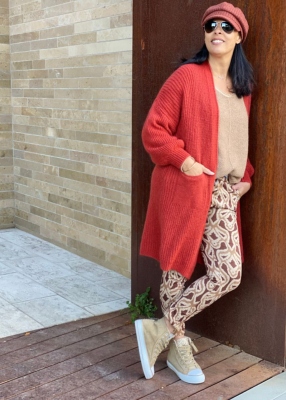 Pantalon  imprimé modèle Carlotta