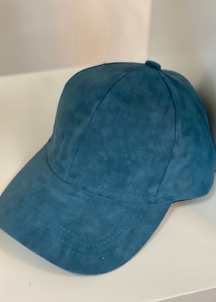 Casquette effet daim 