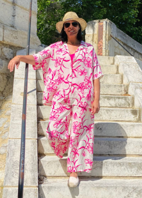Chemise Lys fluide 