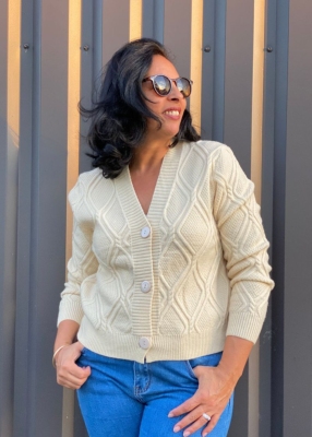 Gilet court maille Sanna 