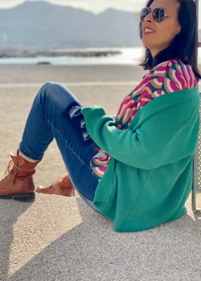 Gilet en maille Flora 