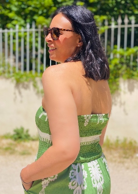 Combi smockée Ava 
