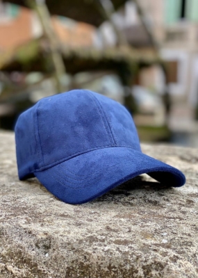 Casquette effet daim 