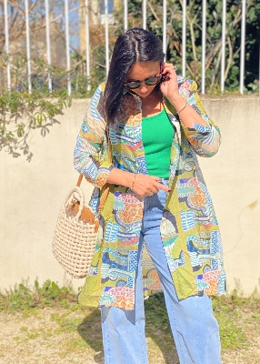 Chemise longue Mel defile