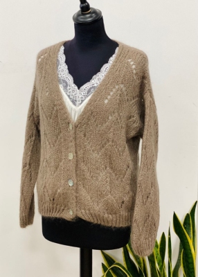 Gilet ajouré Laurie