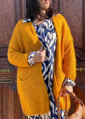 Gilet en maille Sunny