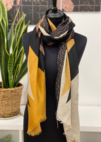 Foulard  imprimé modèle Austin 