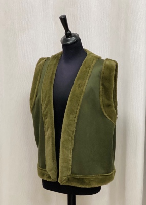 Gilet fourrure sans manche CAPSULE