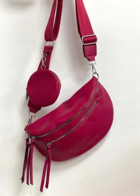 Sac "banane" double zip 