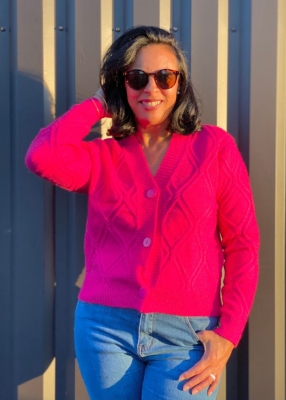 Gilet court maille Sanna 