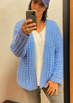 Gilet maille ajouré Tim