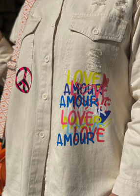 Veste modèle Love 