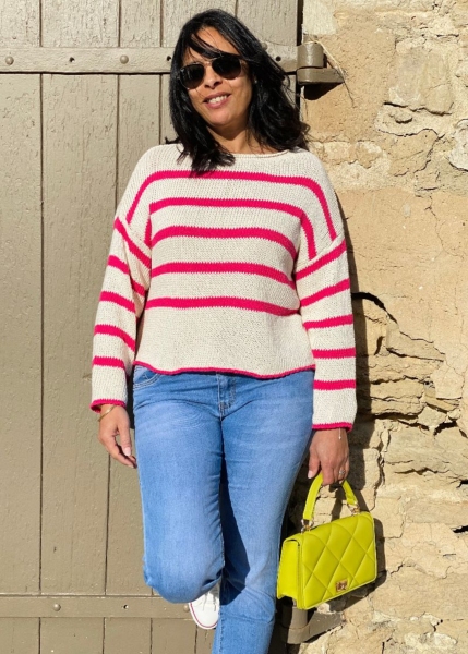Pull marnière, modèle Nadege