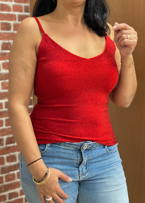 Top lurex Orion Petite Taille 