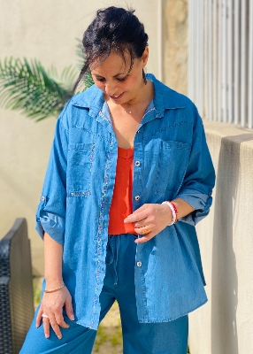 Chemise en jean Lia