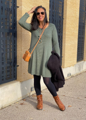 Robe coupe patineuse Minji 