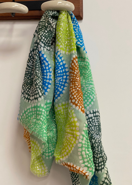 Foulard  imprimé Pois