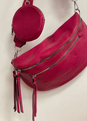 Sac "banane" double zip 