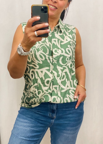 Chemise  Mahe vert