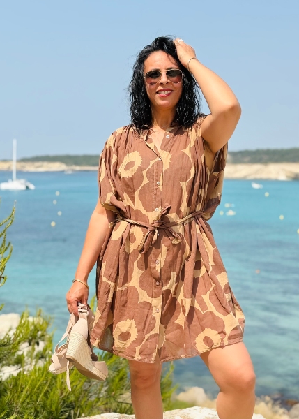 Robe vaporeuse Hilona 