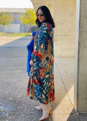 Robe longue Tanya oversize 