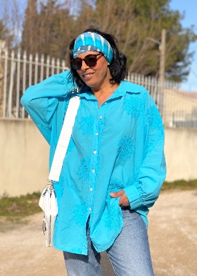 Chemise longue Florine