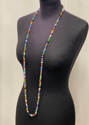 Sautoir perles de verre 
