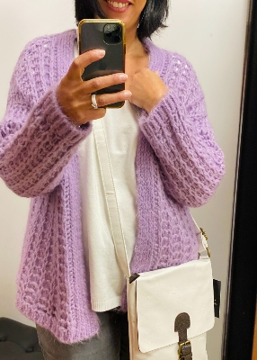 Gilet maille ajouré Tim