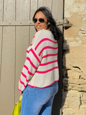 Pull marnière, modèle Nadege