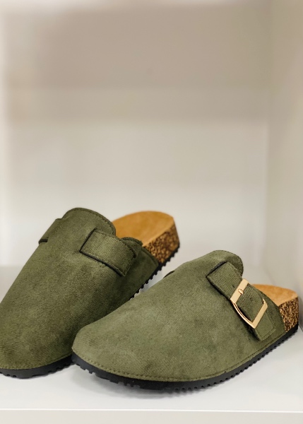 Mules kaki