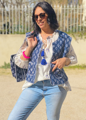 Blouse bohéme Palme 