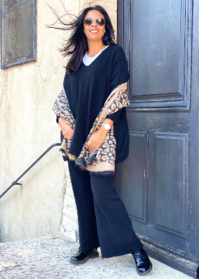 Pantalon en maille douce Laure