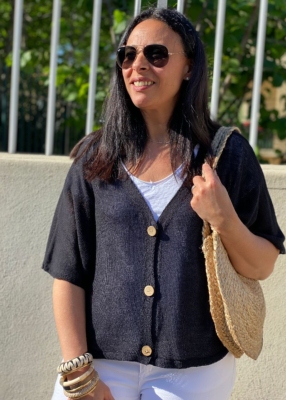 Gilet en maille Charlene