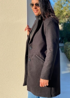 Manteau Naelle Noir