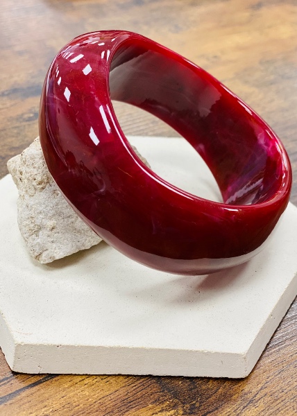 Bracelet jonc résine T2 +