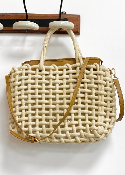 Sac macramé Dolce defile 