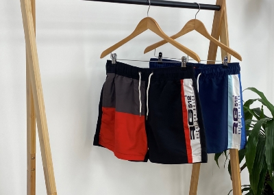 Short de bain Homme rouge