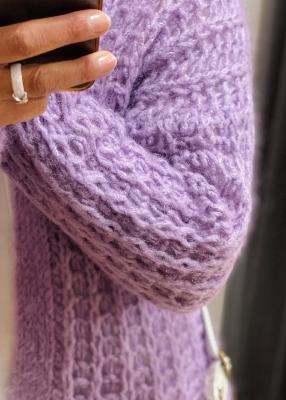 Gilet maille ajouré Tim