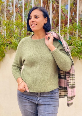 Pull Cindy col rond 