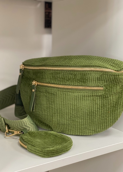Sac "banane" Velours