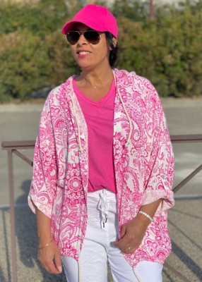Veste légère imprimée Lucie 