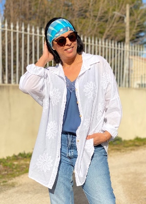 Chemise longue Florine