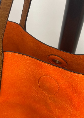 Sac cabas façon cuir defile