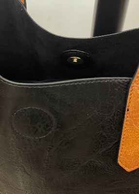 Sac cabas façon cuir defile