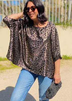 Top Vanina oversize fête 